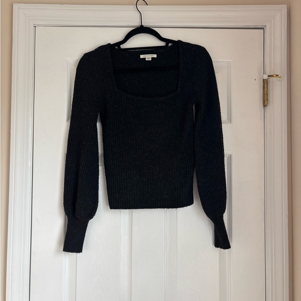 Elegant grey/Black Sweater